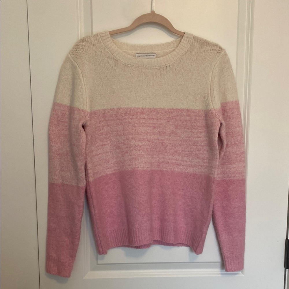 cupcakes and cashmere Color Block‎ Soft Knit Sweater